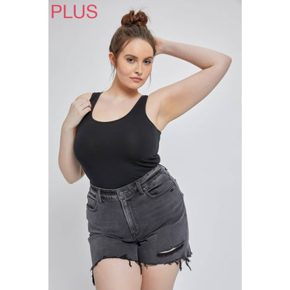 CURVY HIGH RISE SHORTS
