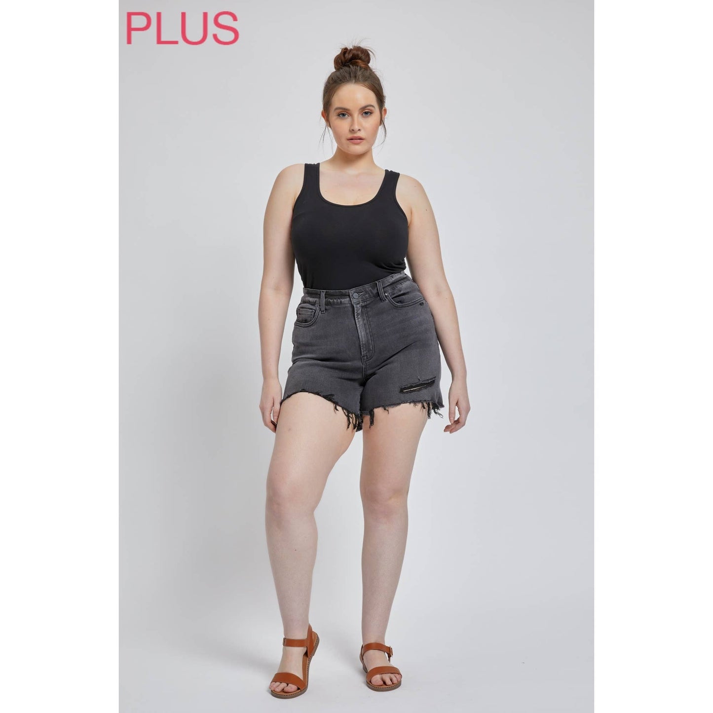 CURVY HIGH RISE SHORTS